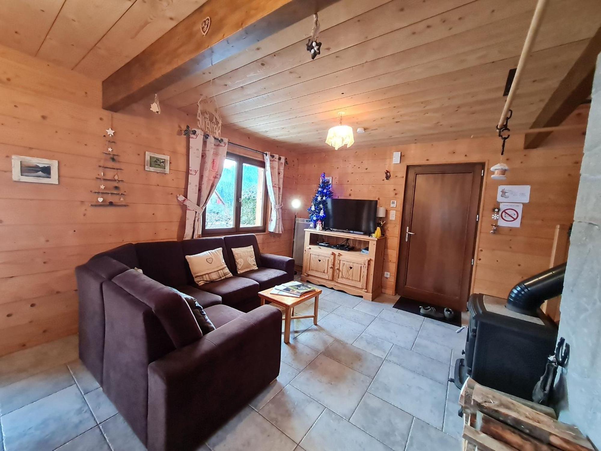 Chalet Chaleureux Face Aux Pistes, Proche Gerardmer, Ideal Pour Famille, Balcon Et Terrasse - Fr-1-589-182 Ban-sur-Meurthe-Clefcy Bagian luar foto