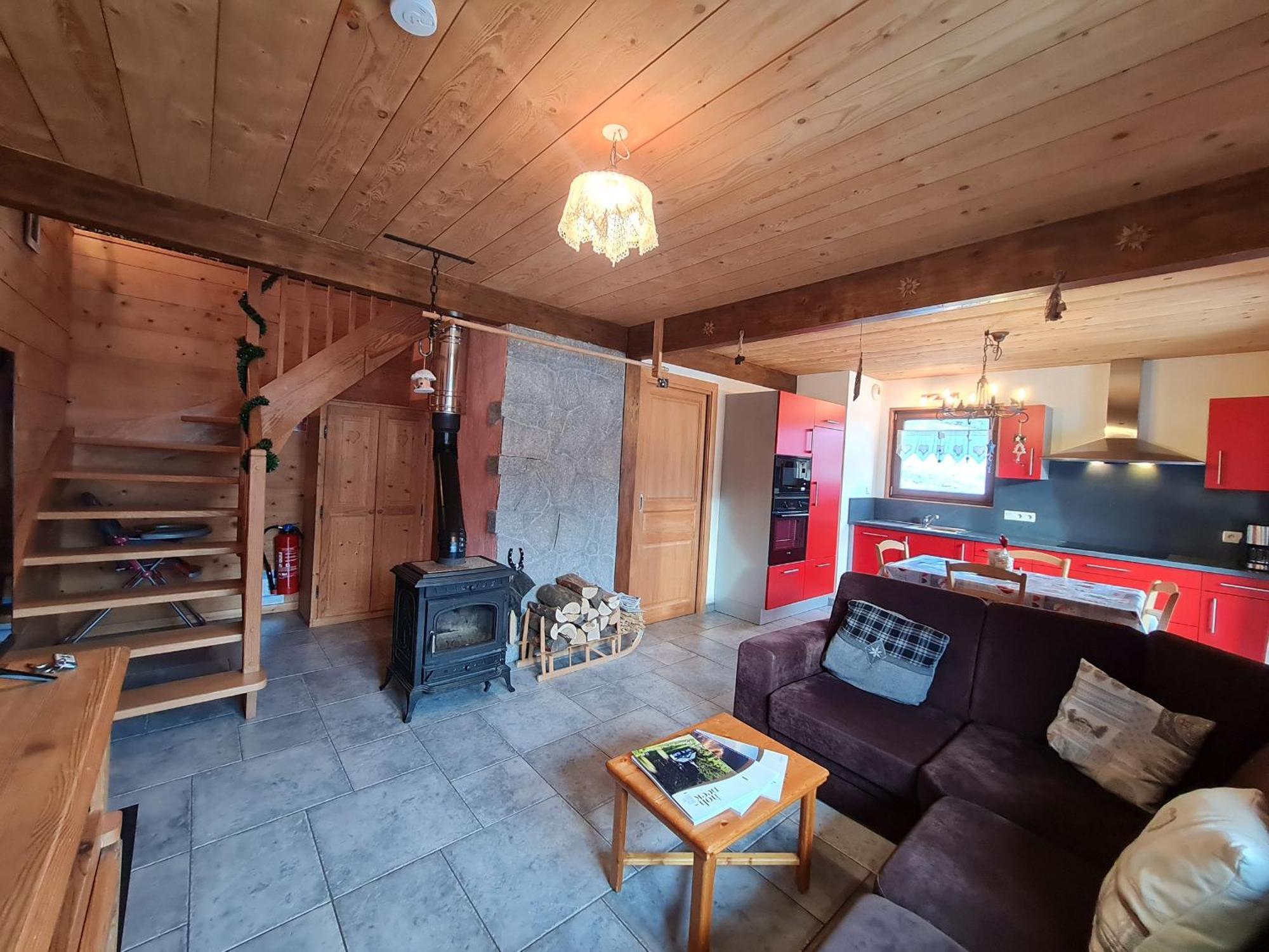 Chalet Chaleureux Face Aux Pistes, Proche Gerardmer, Ideal Pour Famille, Balcon Et Terrasse - Fr-1-589-182 Ban-sur-Meurthe-Clefcy Bagian luar foto